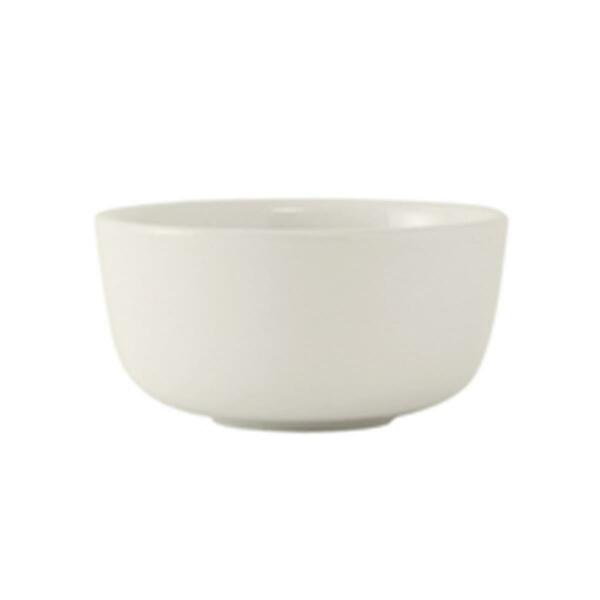 Tuxton China Vitrified China Aluma Soup Bowl Pearl White - 9.5 Oz - 3 Dozen AMU-041